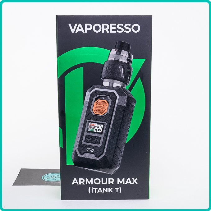 Packaging du Kit Armour Max iTank T Vaporesso